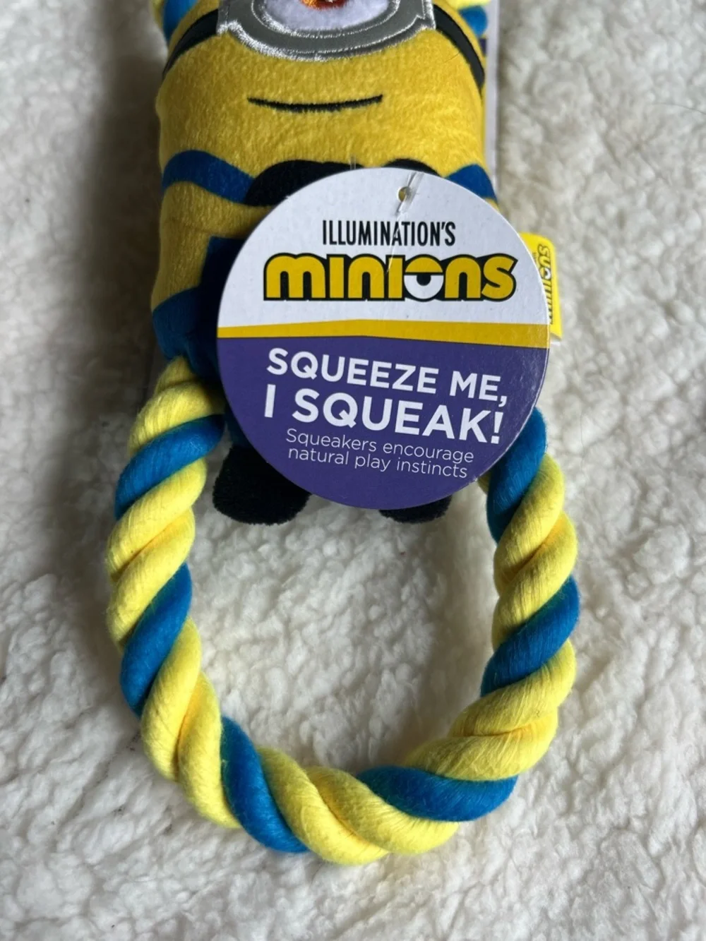 Minions Stuart Double Tug Dog Toy